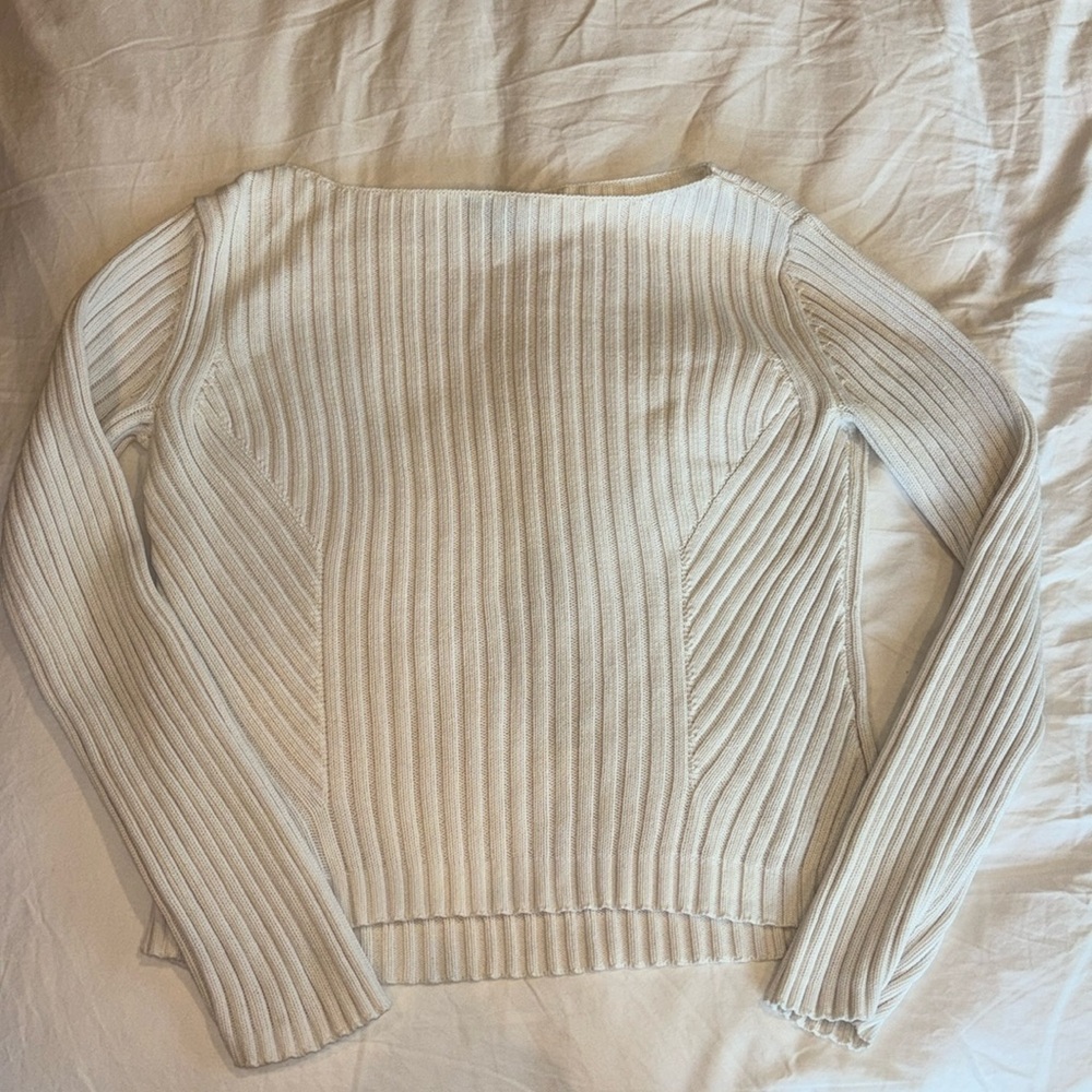 ann taylor ribbed sweater